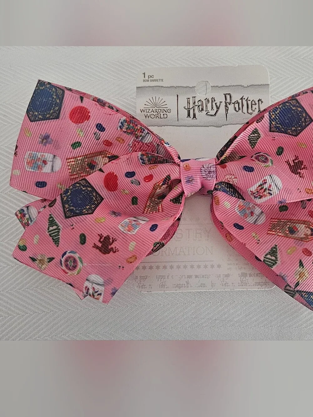 Harry Potter PInk Bow Clip